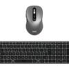 PORT DESIGNS Pack Keyboard Compact + Mouse Expert Rechargeable Combo BT+RF (FR)