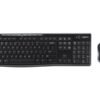 LOGITECH MK270 Wireless Combo black USB (FRA)