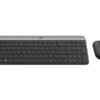 LOGITECH Slim Wireless Keyboard and Mouse Combo MK470 - GRAPHITE - FRA - CENTRAL