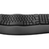 LOGITECH Wave Keys for Business - GRAPHITE - (FRA) - 2.4GHZ/BT - CENTRAL-419 - B2B