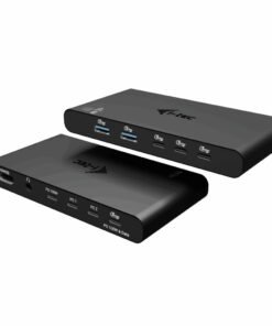 I-TEC KVM Docking Station HDMI for 2 hosts 1x HDMI 3xUSB-C 3.2 Gen1 2x USB-A 3.2 Gen 1 1x 3.5mm Audio/Mic Power Delivery 2x 100W