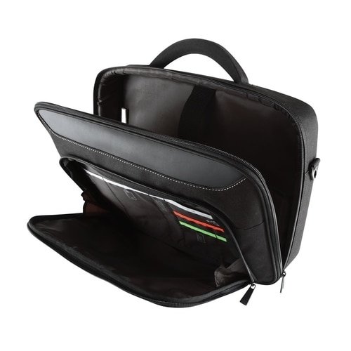 TARGUS sacoche Classic 13-14.1p Clamshell noire et rouge – Image 3