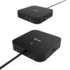 I-TEC USB-C Dual Display MST DS 1xDP 1xHDMI 1xGLAN 3xUSB 3.0 2x USB 2.0 1xUSB-C-Datei 1xAudio/Mic Jack 1x100W USB-C PD