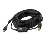 LINDY 0.5m USB 3.0 Type A/B Cable Cromo Line 5Gbit/s – Image 4