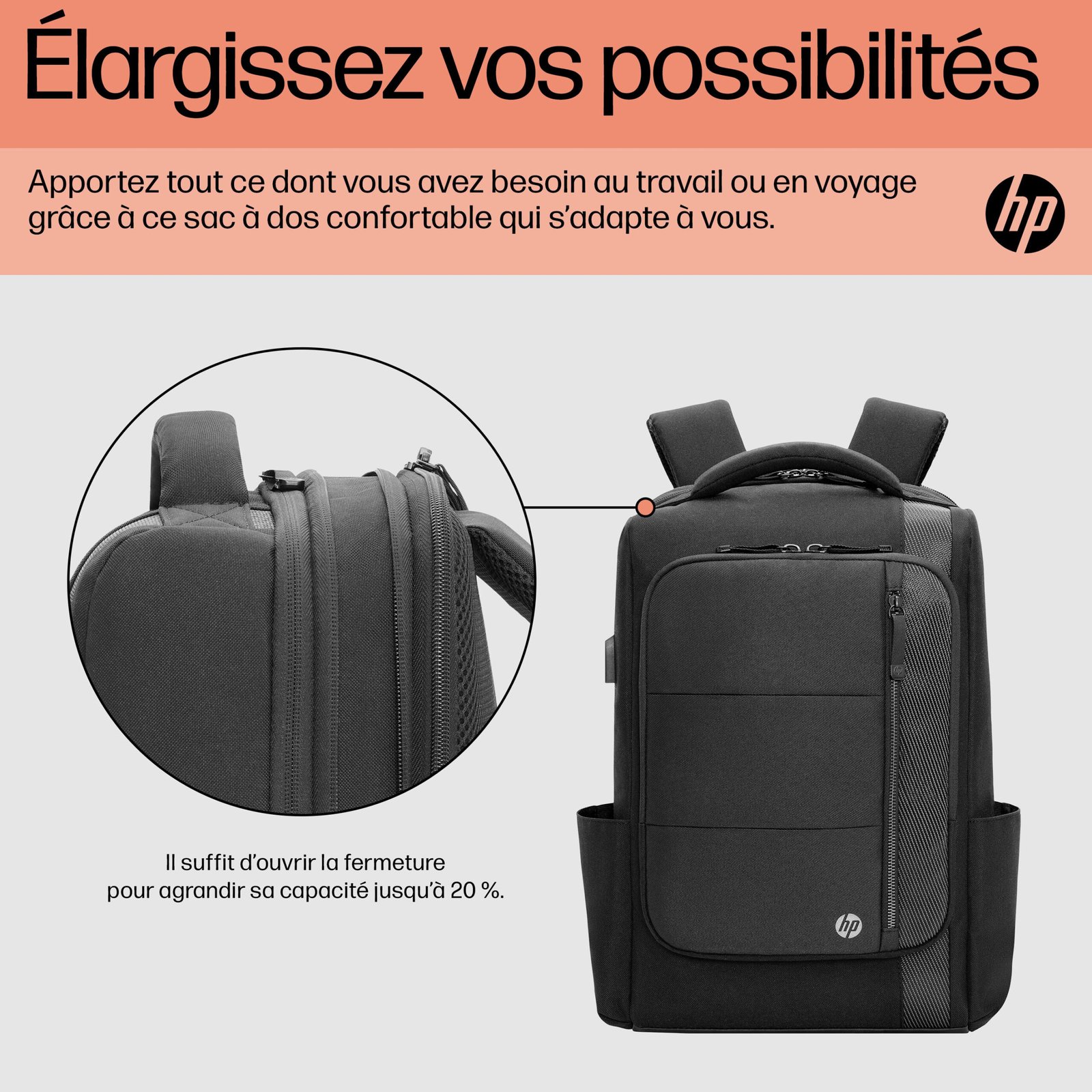 HP INC. HP Renew Executive 16p Laptop Backpack Smartbuy – Image 3