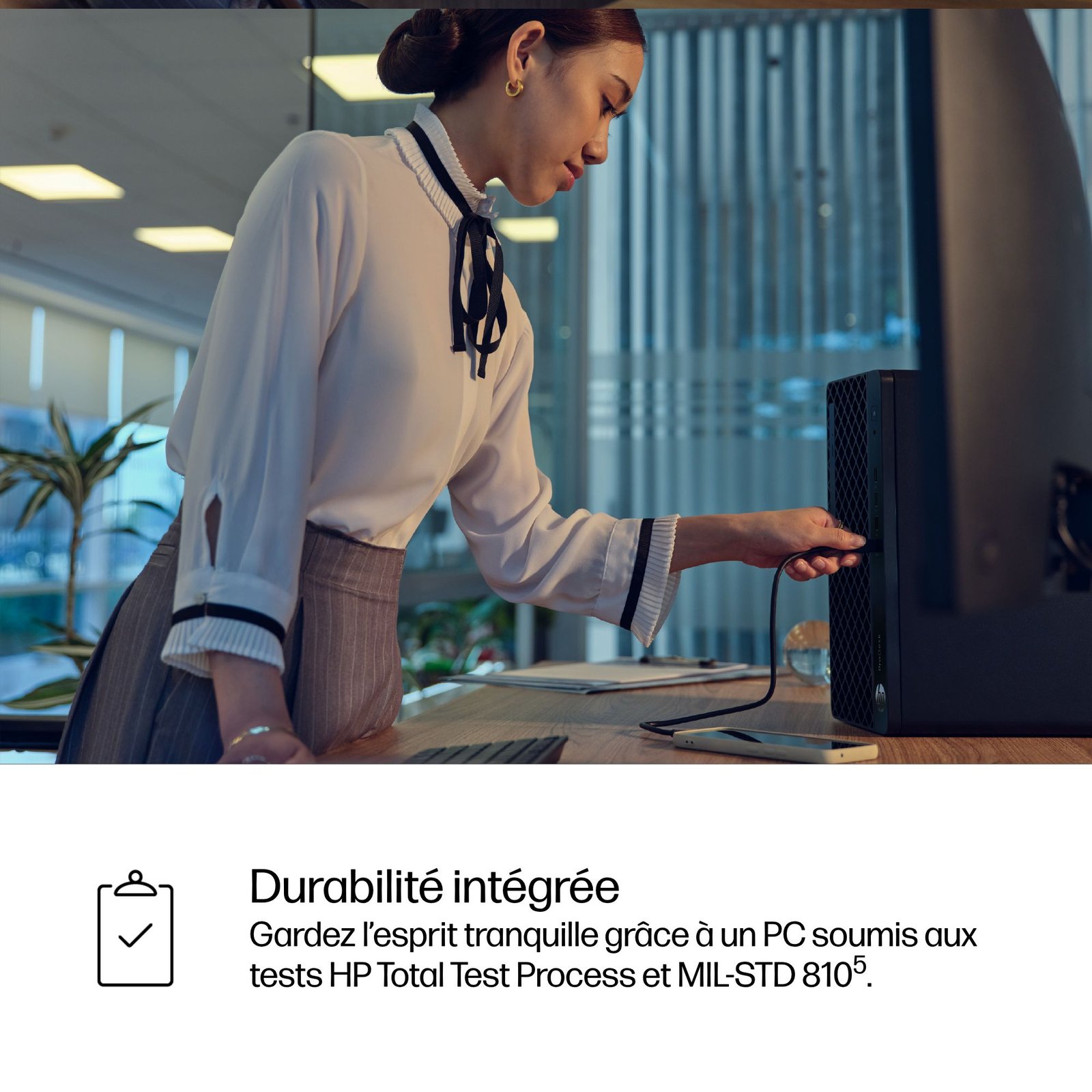 HP INC. HP ProDesk 4 TWR G1i Intel Core Ultra 5 225 24Go DDR5 512Go SSD W11P 1-1-1 Wty – Image 3