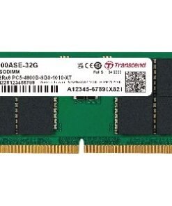 TRANSCEND 32Go JM DDR5 4800 SO-DIMM 2Rx8 2Gx8 CL40 1.1V