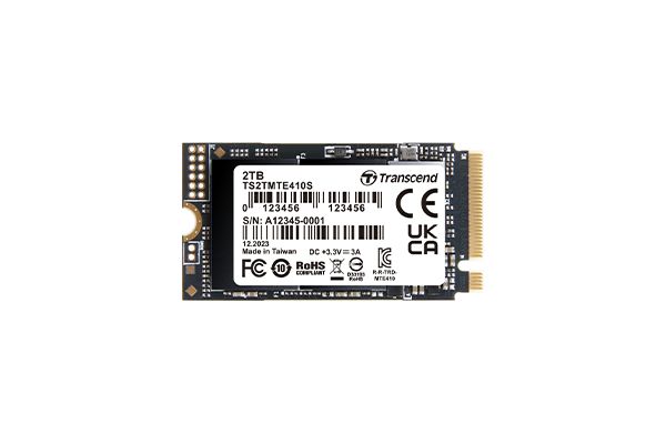 TRANSCEND 512Go M.2 2242PCIe Gen3x4 NVMe 3D TLC DRAM-less