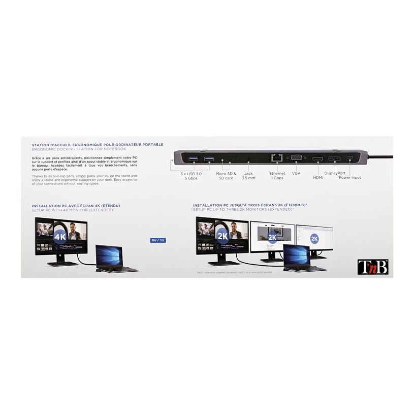 T'NB TNB 12in1 Triple Screen Docking Station – Image 3