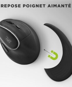 T'NB TNB ERGO Line Mini Ergonomic Wireless Mouse Vertical And Rechargeable Design Designed For Optimal Use – Image 3