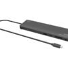 URBAN FACTORY Hubee Mini: USB-C Docking Station Multi Display 4K With Power Delivery 100W