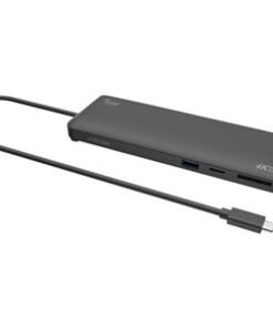 URBAN FACTORY Hubee Mini: USB-C Docking Station Multi Display 4K With Power Delivery 100W