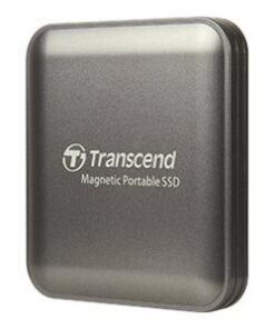 TRANSCEND 2To SSD Externe ESD420C USB 20Gbps Type C Magsafe Gris acier