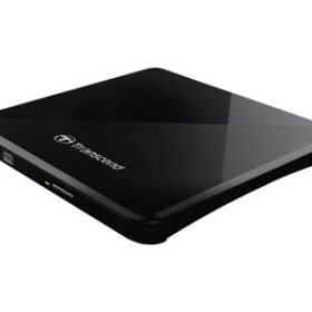 TRANSCEND Lecteur/ Graveur DVD portable ultra fin Noir