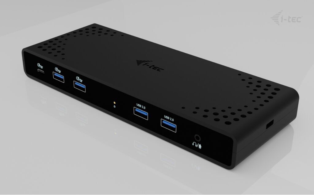 I-TEC Universal Dual 4K Display Docking Station PD 85W + USB-C Charger 100W – Image 3