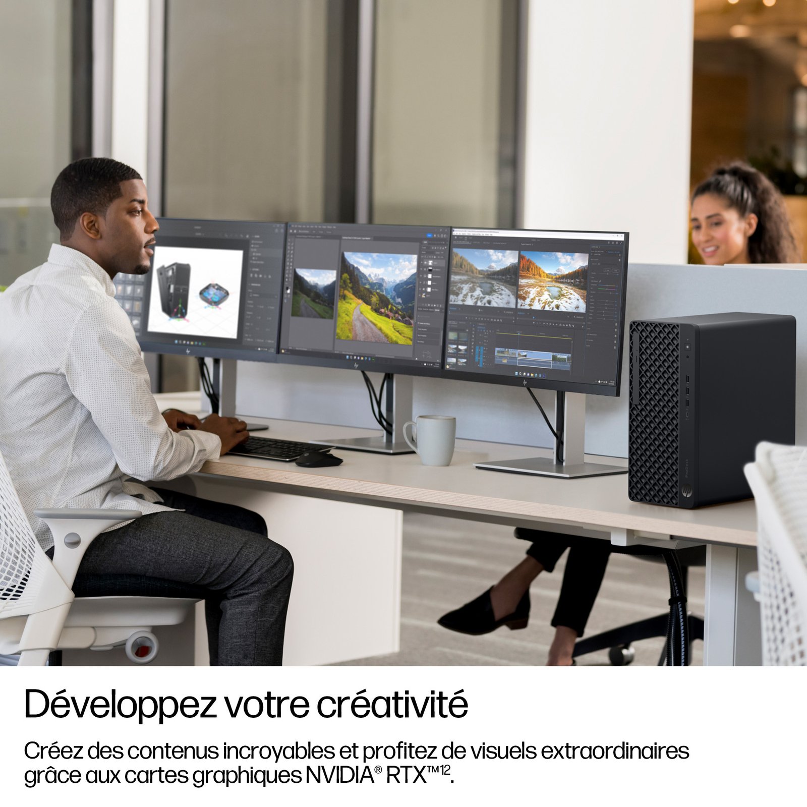 HP INC. HP Elite Tower 800 G1 Intel Core Ultra 5 235 8Go 256Go SSD UMA W11P 3/3/3 Smartbuy – Image 3