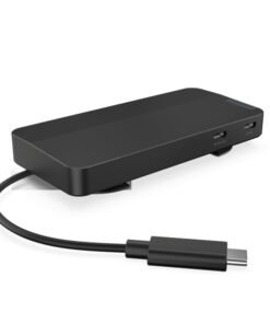 Alternative view of LENOVO - Station daccueil - USB-C - HDMI, DP - 1GbE - 100 Watt - ThinkRed