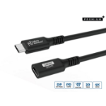 LINDY 0.5m USB 3.0 Type A/B Cable Cromo Line 5Gbit/s – Image 3