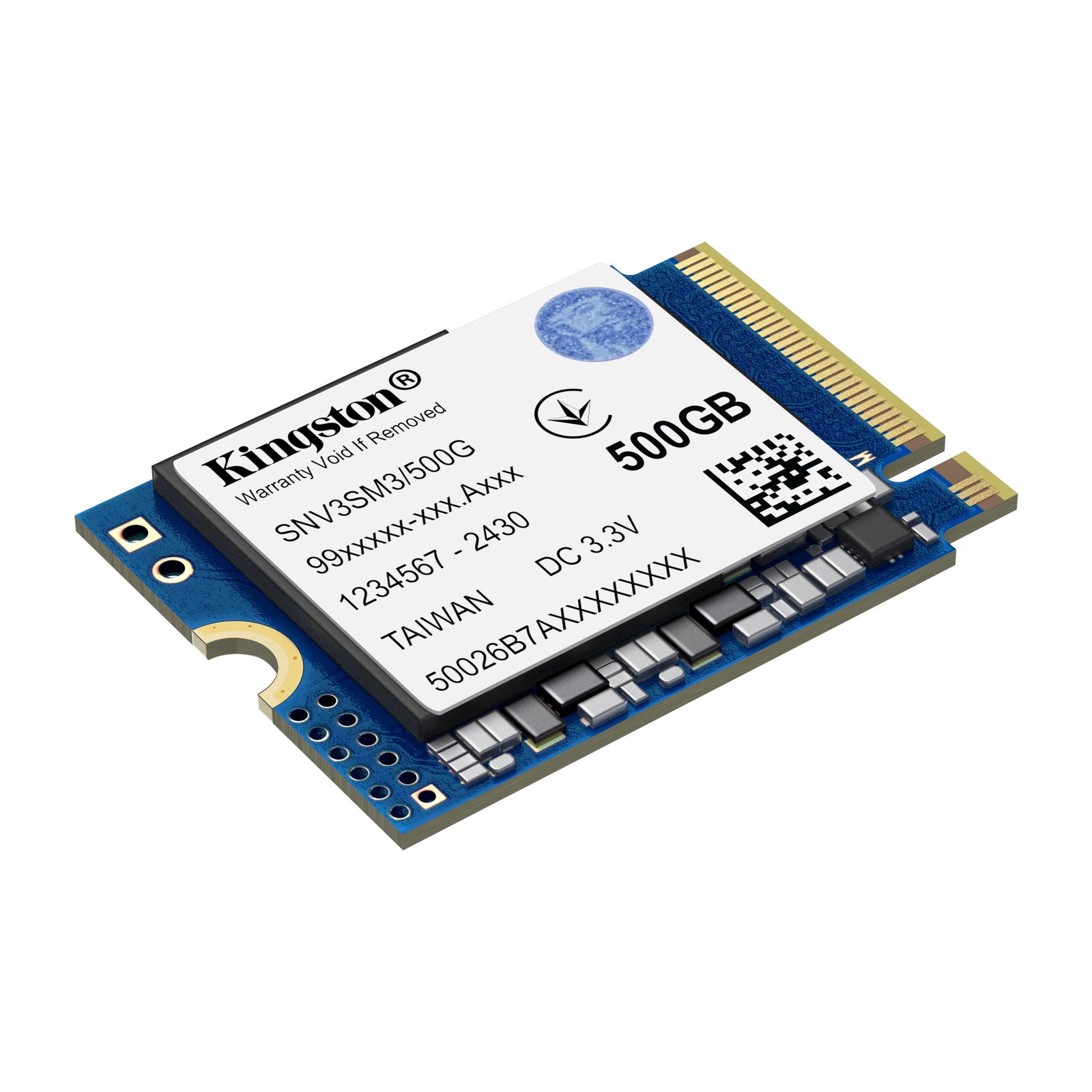 KINGSTON 500Go NV3 M.2 2230 PCIe 4.0 NVMe SSD – Image 2