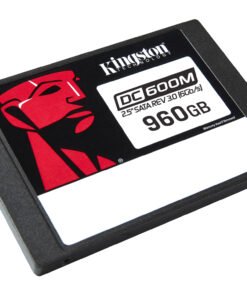 Alternative view of KINGSTON 960Go DC600M 2.5p SATA3 mixed-use data center SSD for enterprise servers and NAS (VMWare Ready)