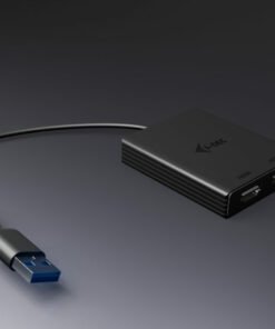 Alternative view of I-TEC USB-A/USB-C Dual 4K DP Video Adapter 2x 4K DP Display Adapter with DisplayLink Chip 6950