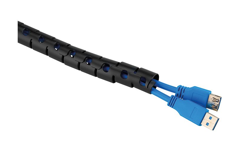 NEOMOUNTS Spiral Cable Wrap 20mm multiple cables black – Image 3