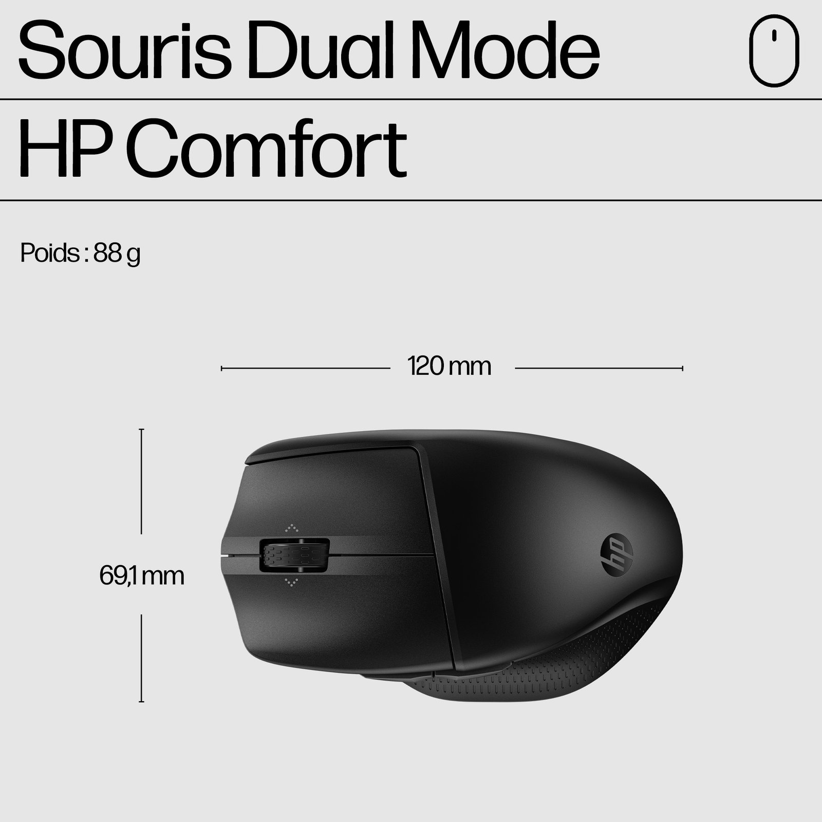 HP INC. HP 685 CFT Dual-Mode Mouse SmartBuy – Image 2