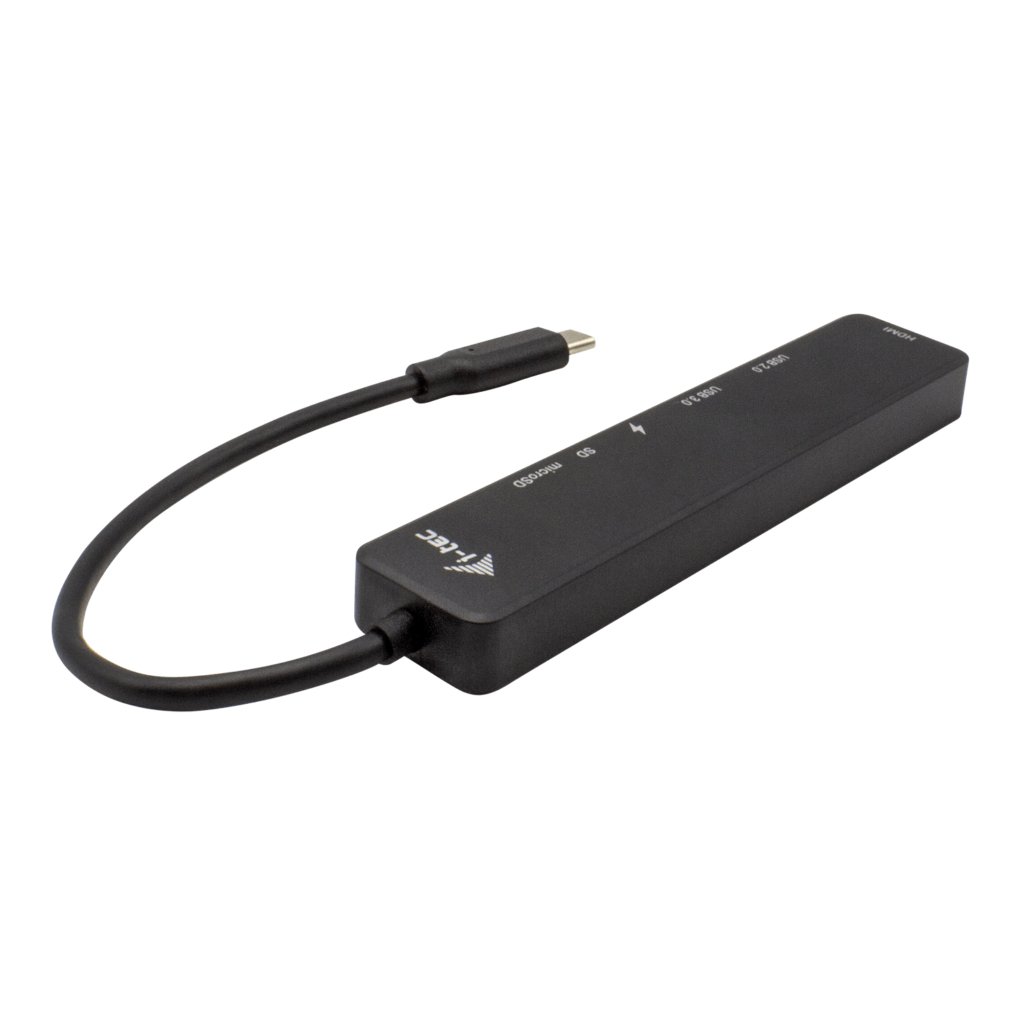 I-TEC USB-C Travel Easy Dock HDMI4K USB-C USB3.0 USB2.0 SD+microSD Card reader Power Delivery 60W 20cm USB-C Cable Sans Alimentation – Image 3