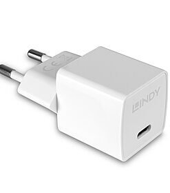 LINDY 20W Type C PD Charger EU Plug