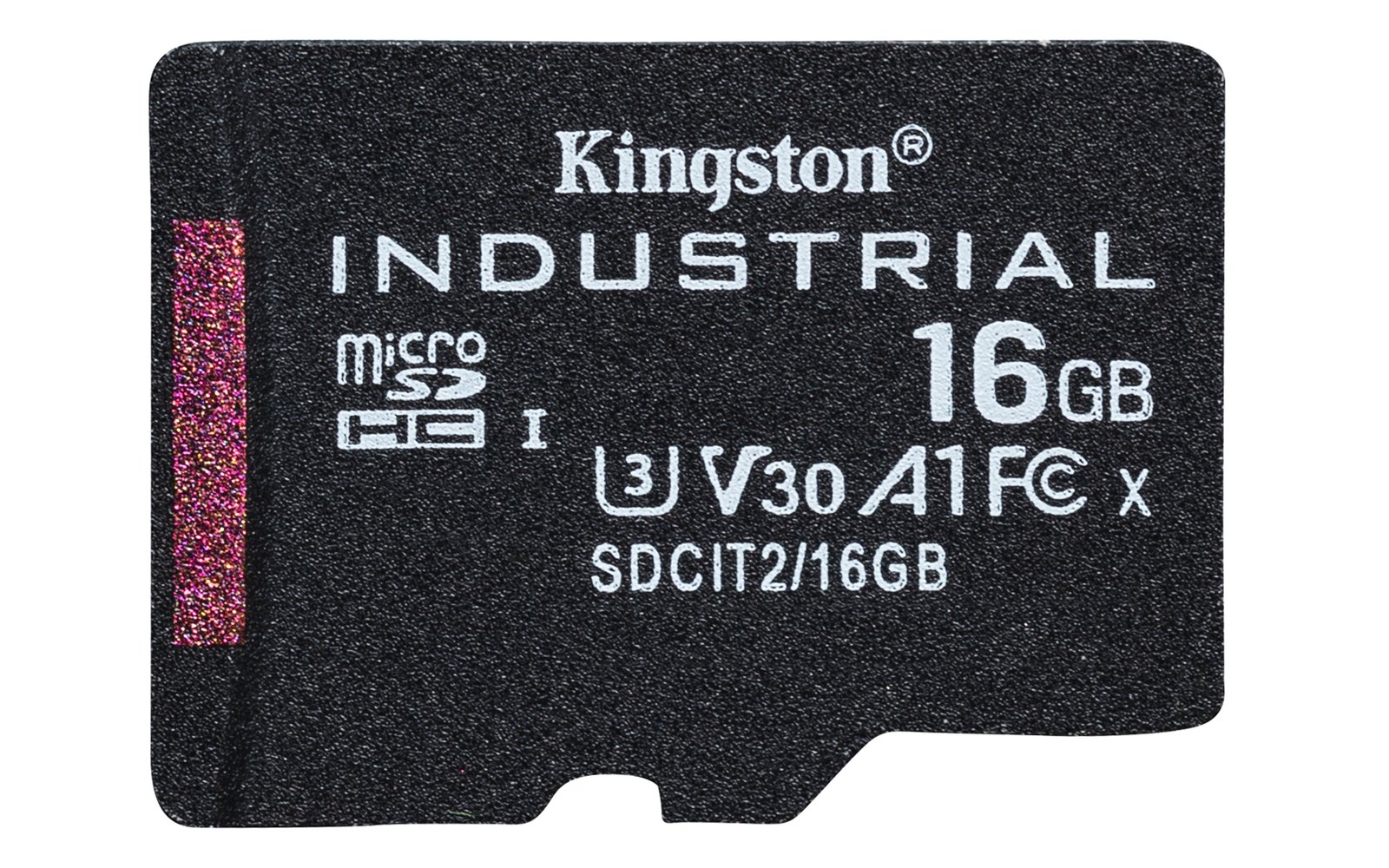 KINGSTON 16Go microSDHC Industrial C10 A1 pSLC Card + SD Adapter – Image 3