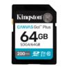 KINGSTON 64Go SDXC Canvas Go Plus Gen4 200Mo/s C10 UHS-I U3 V30