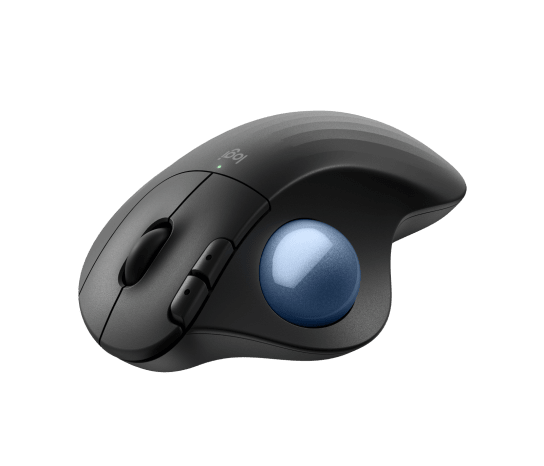 LOGITECH ERGO M575S Wireless Trackball - Graphite + Blue Ball – Image 2