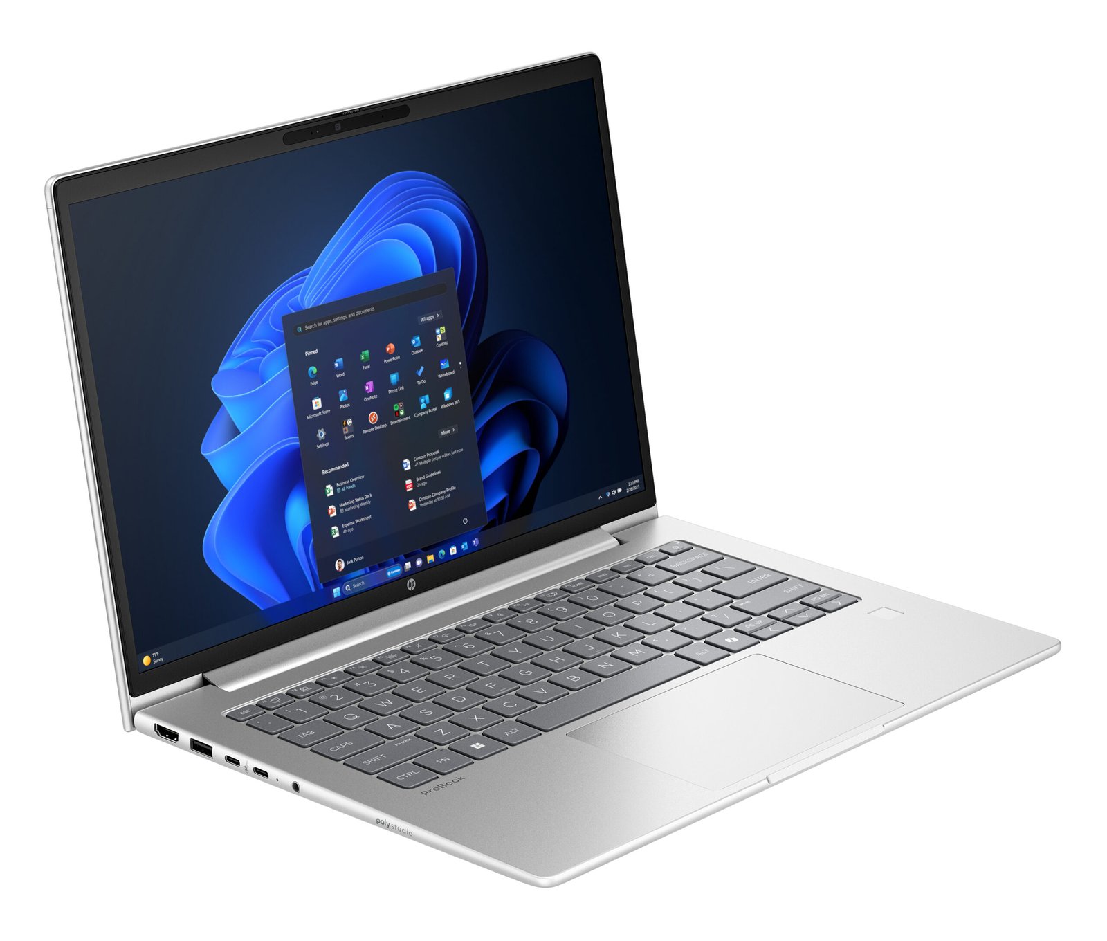 HP INC. HP ProBook 4 G1ah AMD Ryzen 5 220 14p WUXGA 16Go 512Go SSD UMA W11P 1/1/0 – Image 2