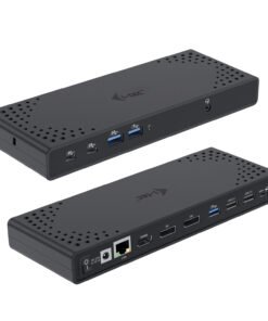 I-TEC USB-C Triple Display DS Gen2 2xDP 1xHDMI 1xGLAN 1xUSB 3.2 Gen2 2xUSB 3.2 Gen1 2xUSB-C Gen2 2xUSB 2.0 1xAudio/Mic PD100W