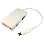 Alternative view of PORT DESIGNS Docking Mini Type C HDMI + USB3 + USB-C DP