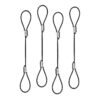 LINDY Cable Adapter Tethers - Pack of 4