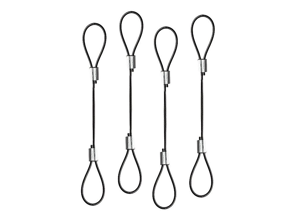 LINDY Cable Adapter Tethers - Pack of 4