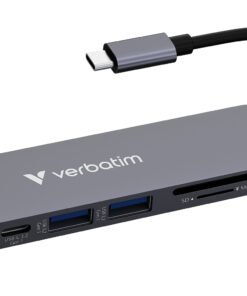 VERBATIM USB-C ESSENTIALS  MULTIPORT HUB 7 PORT WCF (P)