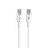 TARGUS Hyper 1.5m Silicone USB-C to USB-C 60W Charging Cable - White
