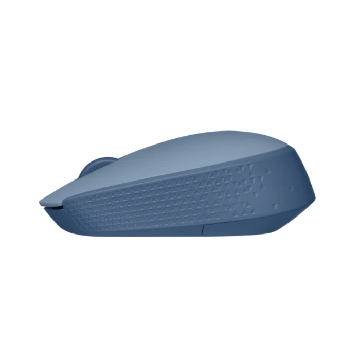 LOGITECH M171 Mouse right and left-handed optical 3 buttons wireless 2.4 GHz USB wireless receiver blue/grey