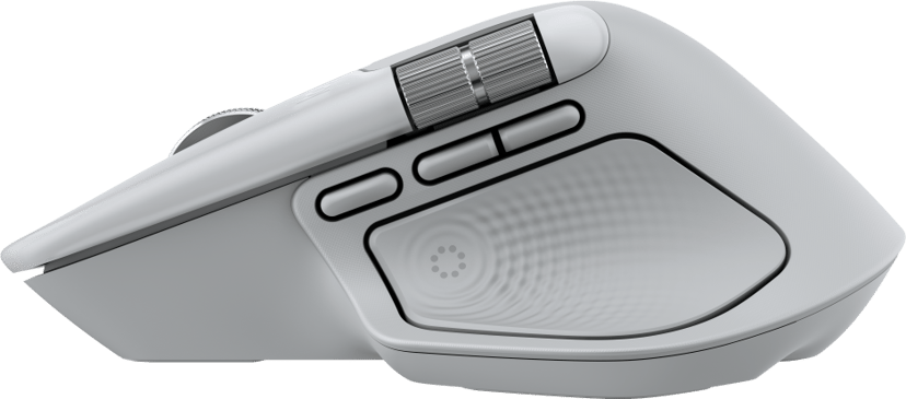 LOGITECH MX Master 4 Mouse for Mac White Silver – Image 3