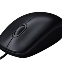 LOGITECH M100 Mouse full size right and left-handed optical 3 buttons wired USB black – Image 4