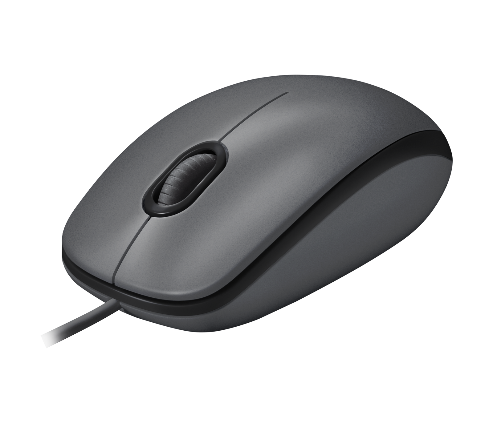 LOGITECH M100 Mouse full size right and left-handed optical 3 buttons wired USB – Image 2
