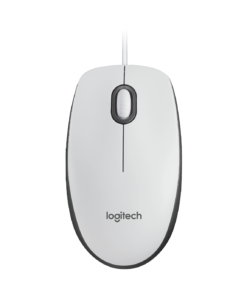 LOGITECH M100 Mouse full size right and left-handed optical 3 buttons wired USB – Image 3