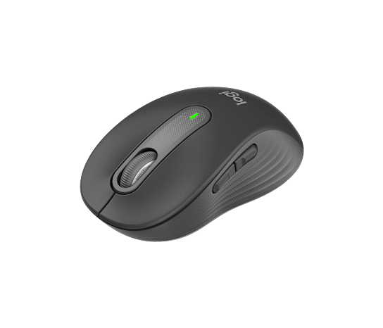 LOGITECH Signature M650 L LEFT Mouse large size left-handed optical 5 buttons wireless Bluetooth 2.4 GHz GRAPHITE – Image 2