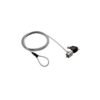 MCL-SAMAR MCL Antivol type câble à encoche système à clef pour PC portable - 1,80m