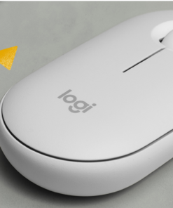 LOGITECH Pebble Mouse 2 M350s Mouse optical 3 buttons wireless Bluetooth 5.2 LE tonal white – Image 3