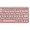 LOGITECH Pebble Keys 2 K380s - TONAL ROSE - (FRA) - BT - N/A - CENTRAL-419 - UNIVERSAL