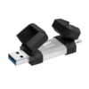SILICON POWER COMPUTER & COMMUNICAT SILICON POWER Pendrive C51 128Go USB-A USB-C 120Mo/s Silver
