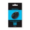 MCL-SAMAR MCL Souris ergonomique sans fil pour droitier 1600 DPI - Noire